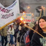 Marcha de antorchas en la plata junio 2025