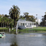 Vista del Parque Saavedra en La Plata, próximo a ser remodelado por la Municipalidad