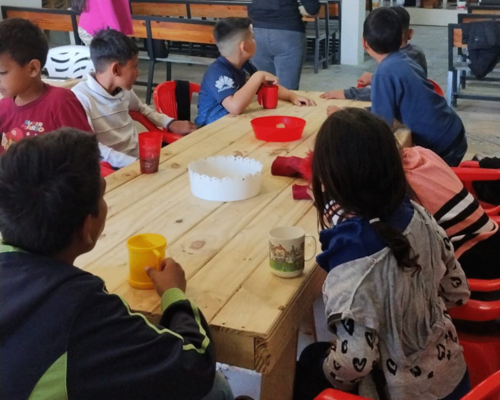 Los niños del Comedor en Villa Forestación, Resistencia