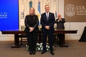 Asunción en la Delegación La Plata del Colegio de Escribanos