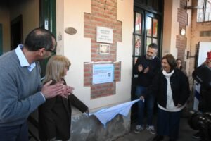 Se inauguró el Espacio para la Memoria Ex Estación del Ferrocarril Provincial en Azul