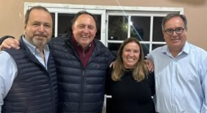 Gira por el interior del director del Banco Provincia, Javier Osuna